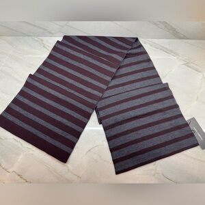 NWT Dolce & Gabbana Virgin Wool Striped Scarf